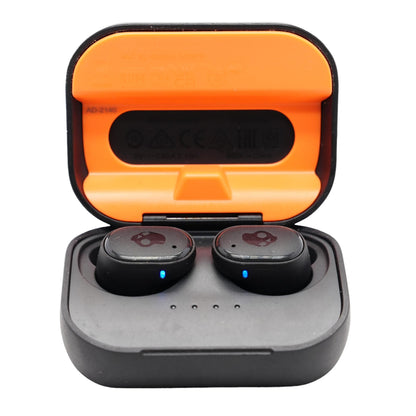 Grind Fuel Wireless Earbuds in True Black/Orange