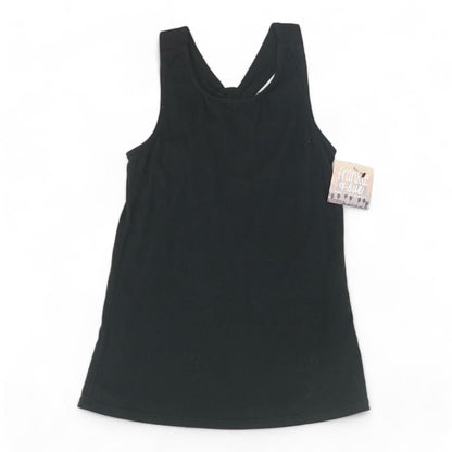 Black Solid Active Tank