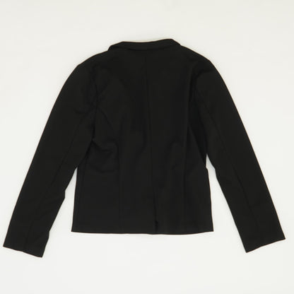 Black Solid Blazer