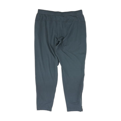 Teal Solid Active Pants