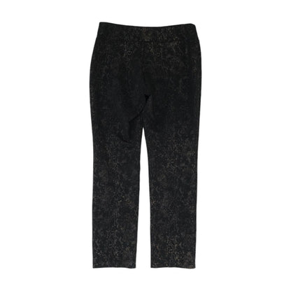 Black Graphic Pants