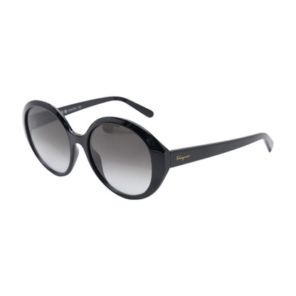 Black SF1067S Round Sunglasses