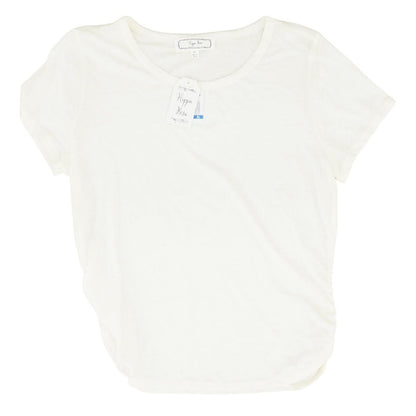 Ivory Solid T-Shirt