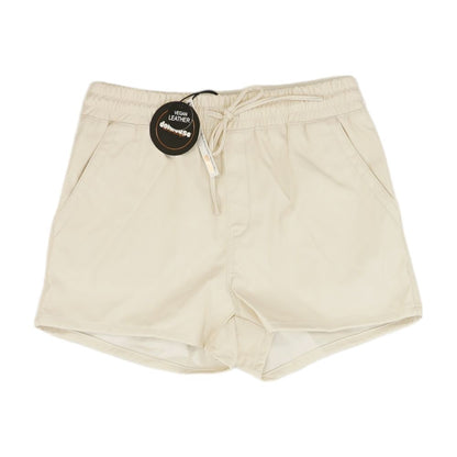 Ivory Solid Shorts