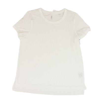 White Solid Active T-Shirt