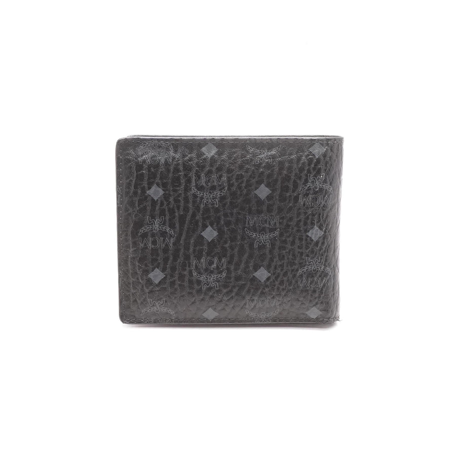 MCM Claus Bi-fold Wallet (Black)