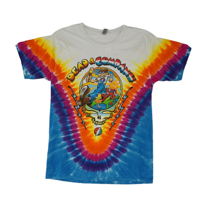 Multi Tie Dye Crewneck T-Shirt