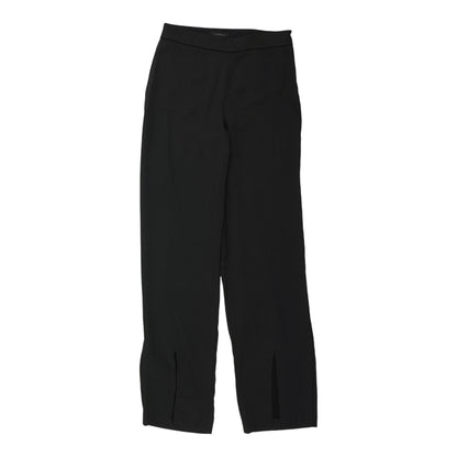 Black Solid Dress Pants