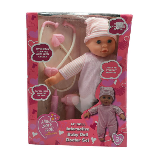 14" Baby Doll Doctor Set