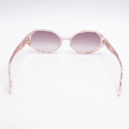 Pink 3291 Square Sunglasses