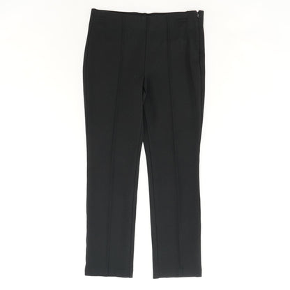 Black Solid Dress Pants