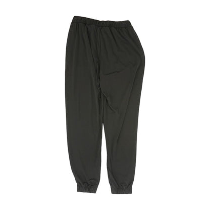 Black Solid Joggers Pants