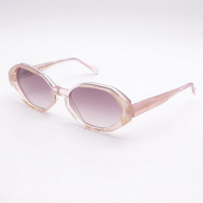 Pink 3291 Square Sunglasses