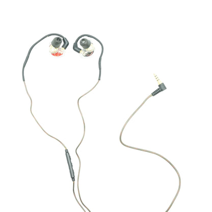 Black Wired Monitor Musician Earbuds