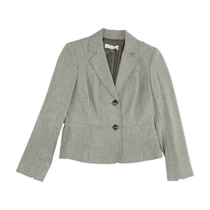 Gray Solid Blazer