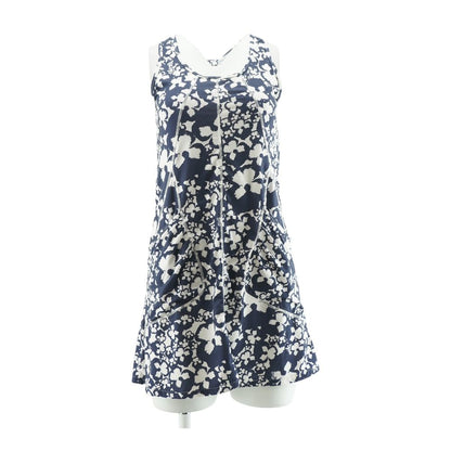 Navy Floral Mini Dress