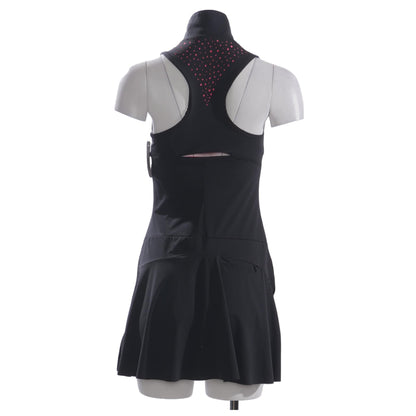 Black Solid Active Dress