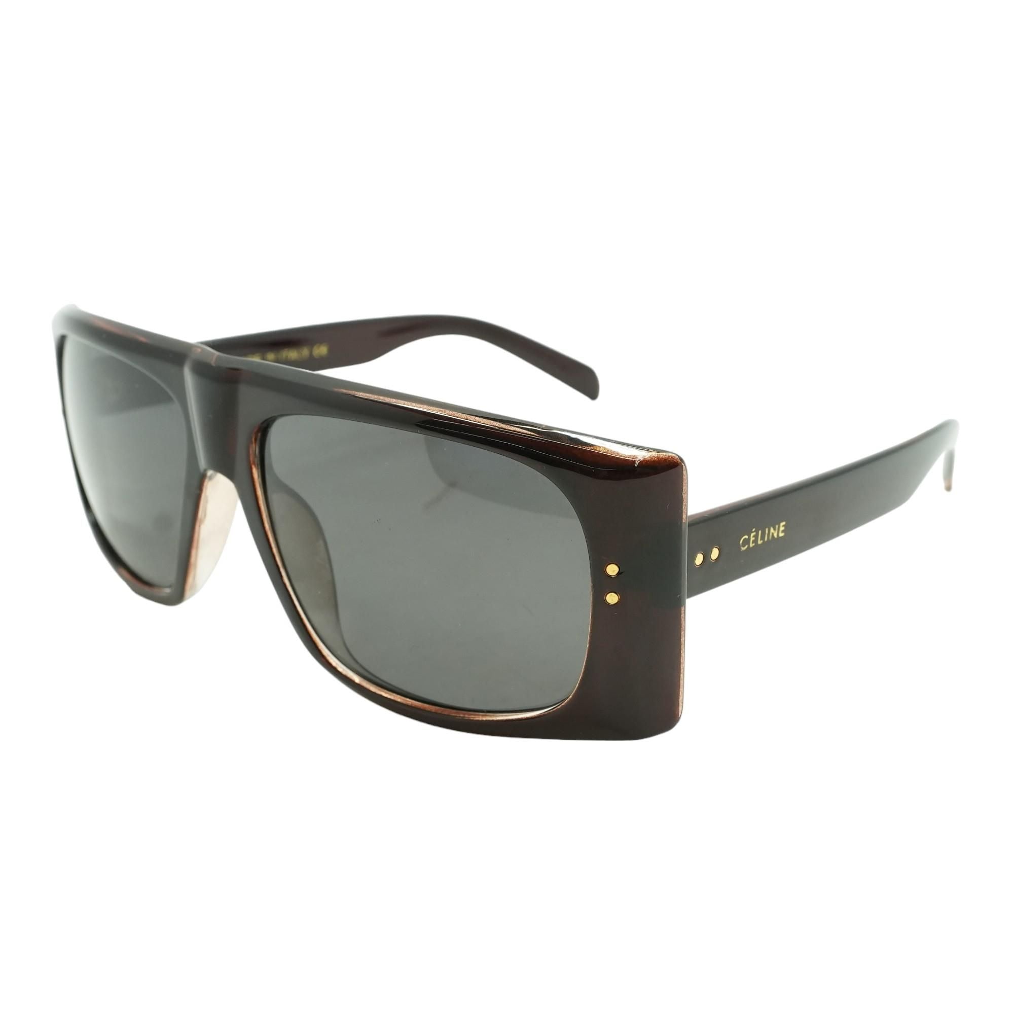 Brown LL400891 Square Sunglasses Unclaimed Baggage