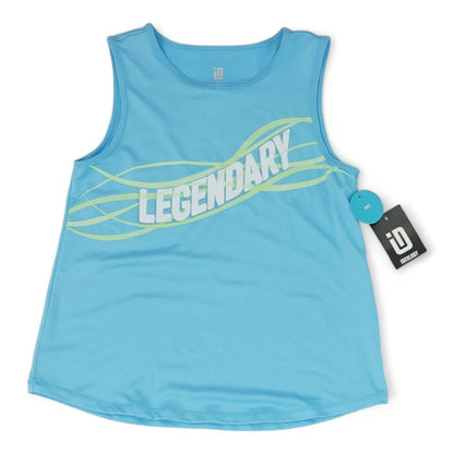 Turquoise Solid Active Tank