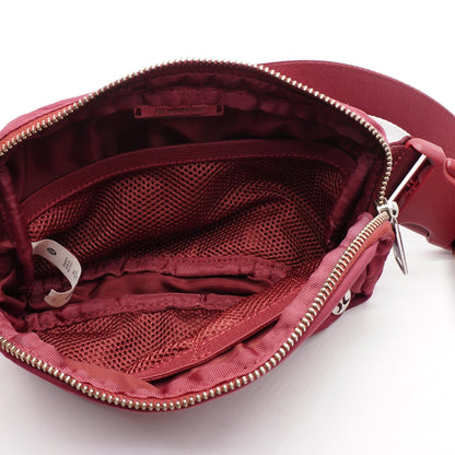 Maroon Nylon Everywhere Belt Bag