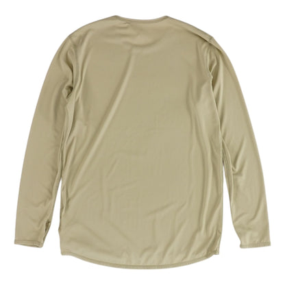 Tan Solid Active T-Shirt