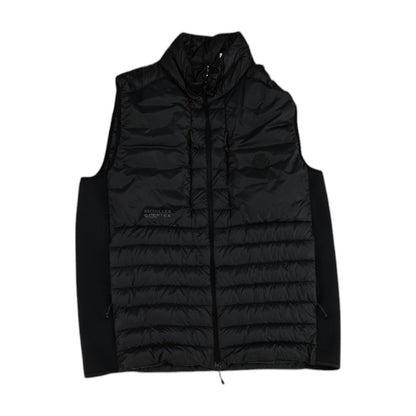 Felis Matte Down Puffer Vest in Black