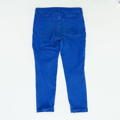 Blue Solid Jeans