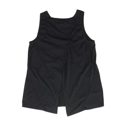 Black Solid Active Tank