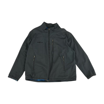 Charcoal Solid Lightweight Jacket