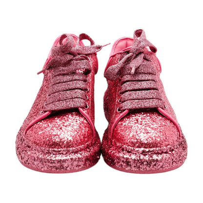 Pink Glitter Oversized Sneaker