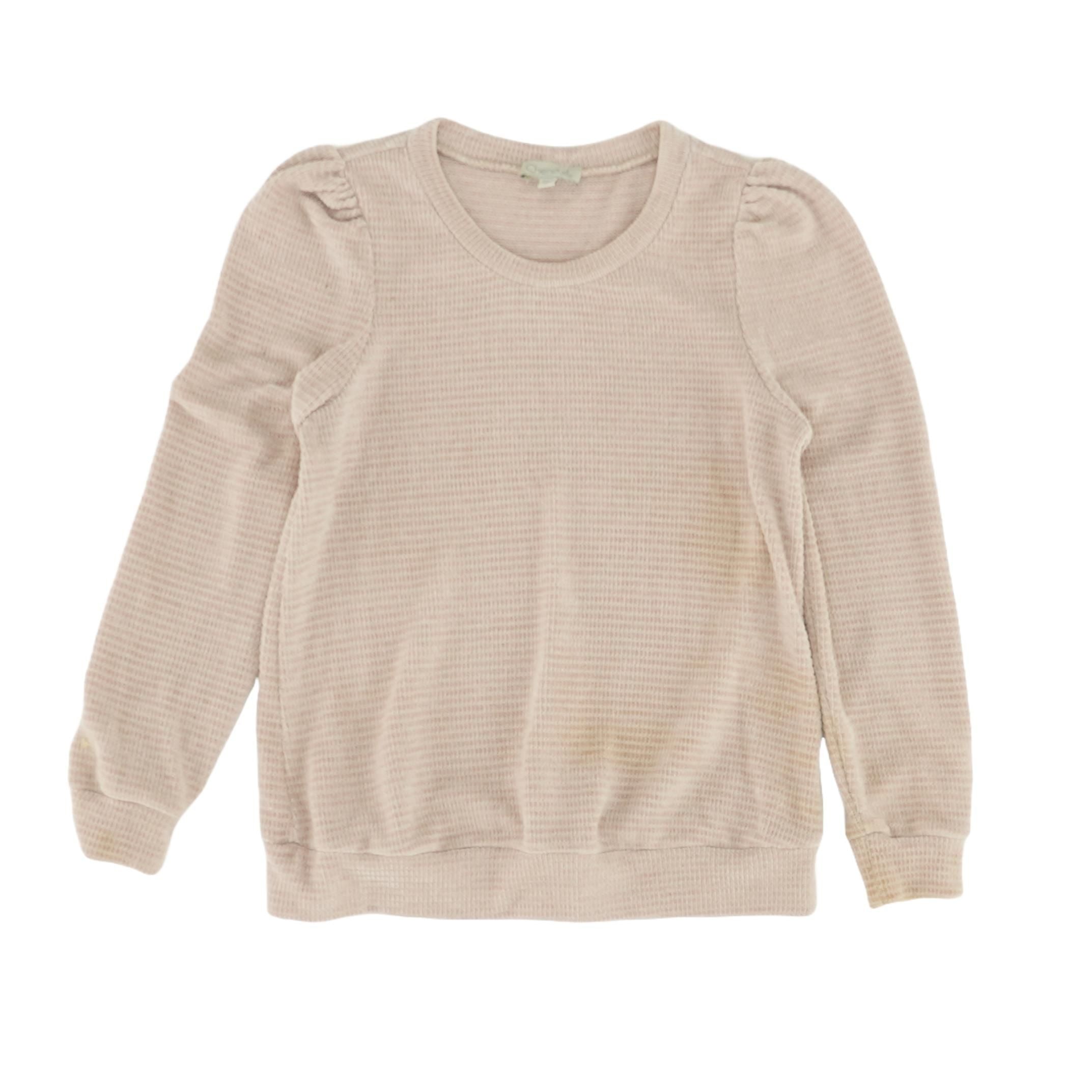 Tan Solid Crewneck Sweater – Unclaimed Baggage