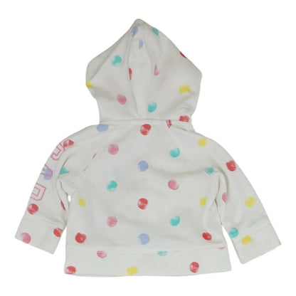 White Polka Dot Lightweight Jacket