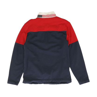 Multi Color Block 1/4 Zip Pullover