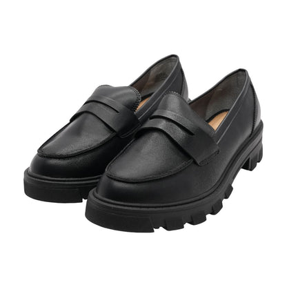 Black Loafer Flats