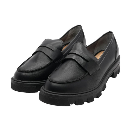 Black Loafer Flats