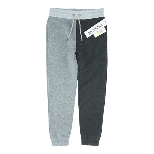 Gray Color Block Sweatpants