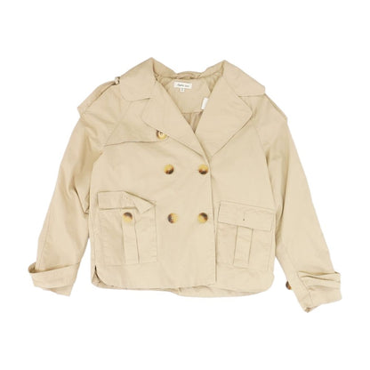 Khaki Solid Jacket