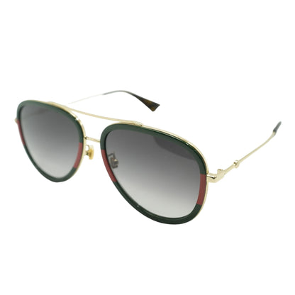 Green GG0062S Aviator Sunglasses