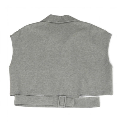 Gray Solid Pullover