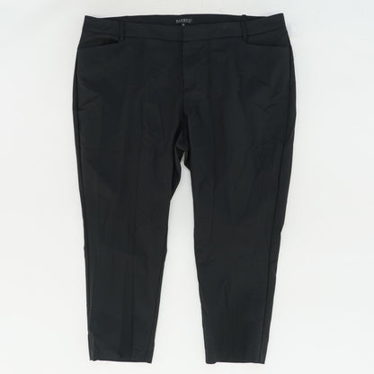 Black Solid Dress Pants