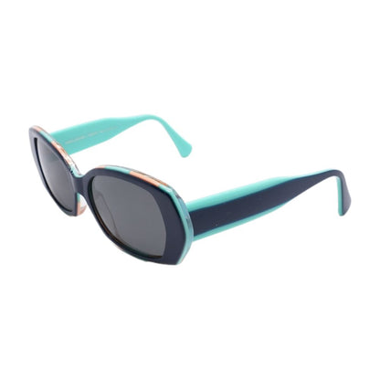 Blue Neptune Round Sunglasses