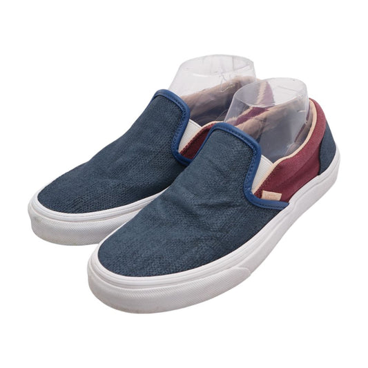 Blue Slip On Athletic Shoes