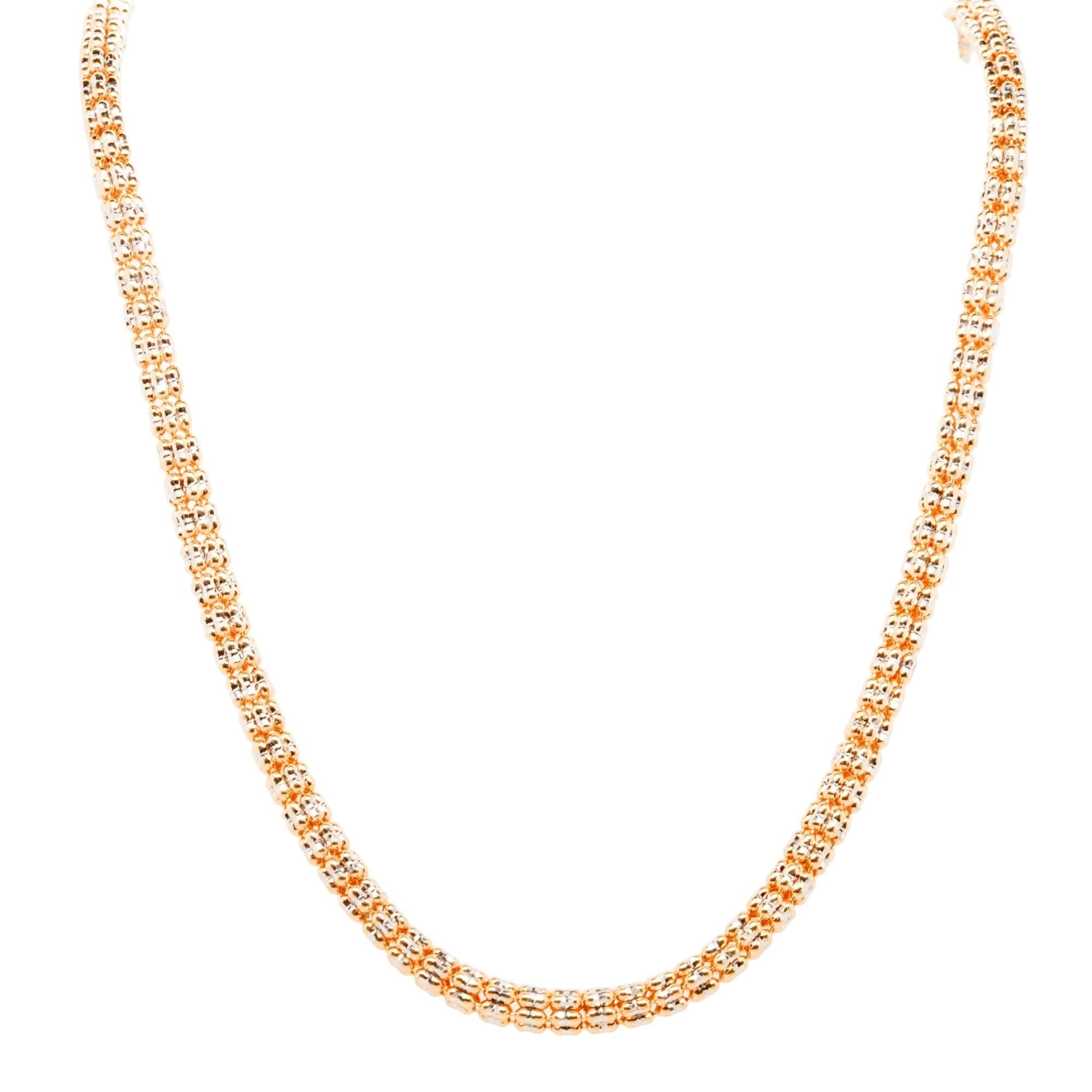 10k gold double deals rose necklace.