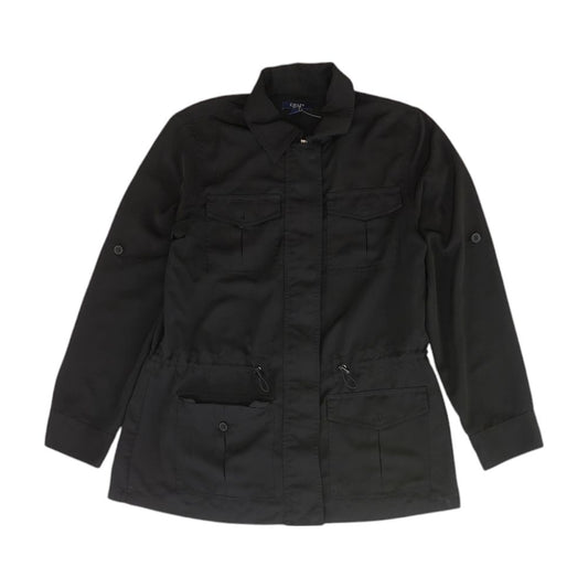 Black Solid Lightweight Jacket