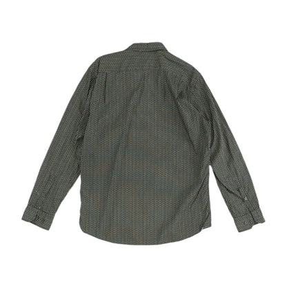 Black Misc Long Sleeve Button Down