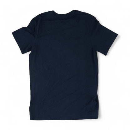 Navy Solid Crewneck T-Shirt