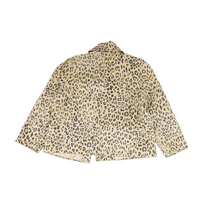 Beige Animal Print Jacket