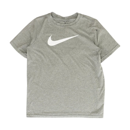 Gray Solid Active T-Shirt