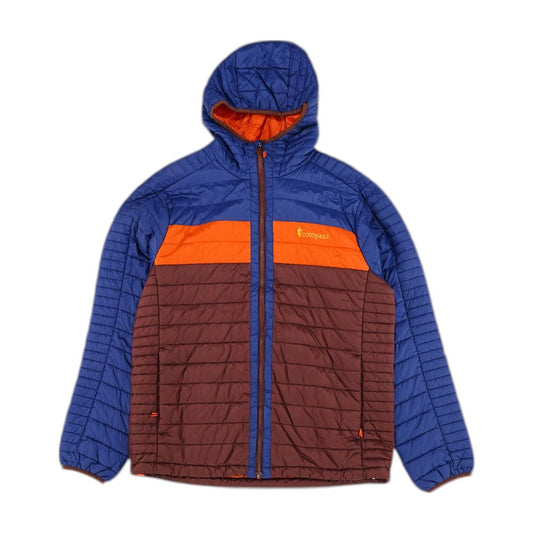 Multi Color Block Puffer Coat