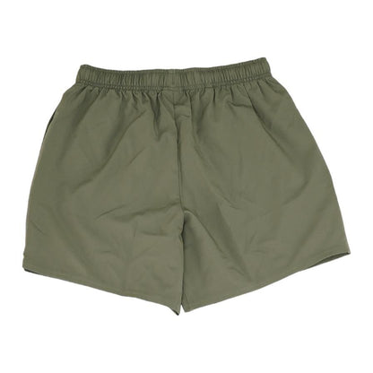 Olive Solid Active Shorts